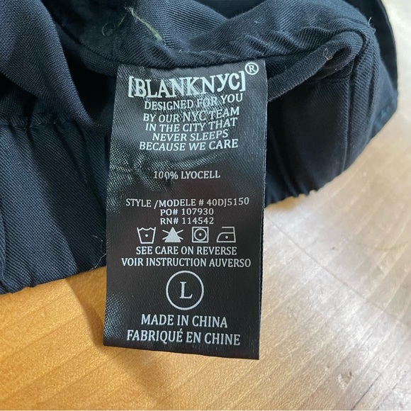 Blank NYC NWT black moto jacket with double zipper Large - Picture 11 of 15